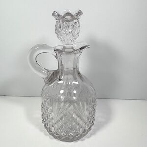 Cruet Model Flint No. 891 AKA Pineapple & Fan Shepherd’s Plaid 1894 Dispenser